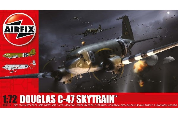 AIRFIX Douglas C-47A/D Skytrain in de groep SPORT, VRIJE TIJD & HOBBY / Hobby / Kunststof modellen / Vliegtuigen/helikopters bij TP E-commerce Nordic AB (C29559)