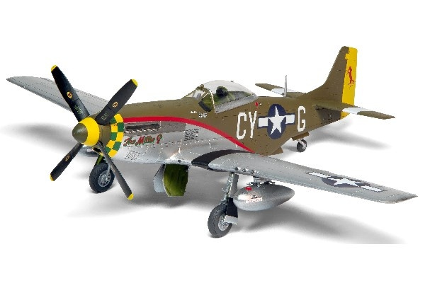 AIRFIX North American P-51D Mustang in de groep SPORT, VRIJE TIJD & HOBBY / Hobby / Kunststof modellen / Vliegtuigen/helikopters bij TP E-commerce Nordic AB (C29561)