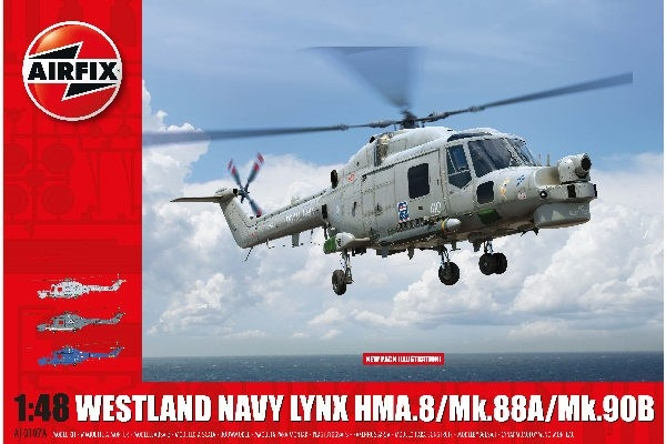 AIRFIX Westland Navy Lynx Mk.88A/HMA.8/Mk.90B in de groep SPORT, VRIJE TIJD & HOBBY / Hobby / Kunststof modellen / Vliegtuigen/helikopters bij TP E-commerce Nordic AB (C29564)