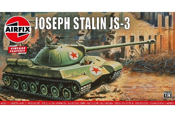 AIRFIX Joseph Stalin JS3 Russian Tank in de groep SPORT, VRIJE TIJD & HOBBY / Hobby / Kunststof modellen / Militaire voertuigen (land) bij TP E-commerce Nordic AB (C29577)