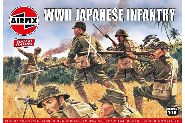 AIRFIX Japanese Infantry in de groep SPORT, VRIJE TIJD & HOBBY / Hobby / Kunststof modellen / Figuren bij TP E-commerce Nordic AB (C29582)