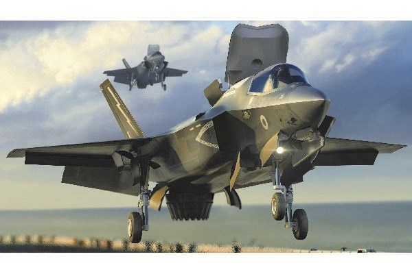 AIRFIX Starter Set Lockheed Martin F-35B Light. ll 1:72 in de groep SPORT, VRIJE TIJD & HOBBY / Hobby / Kunststof modellen / Vliegtuigen/helikopters bij TP E-commerce Nordic AB (C29614)