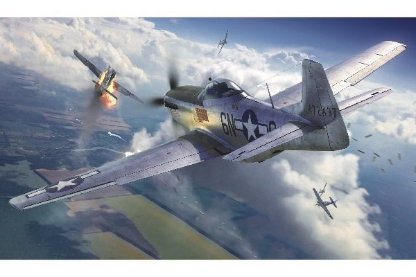 AIRFIX North American P-51D Mustang in de groep SPORT, VRIJE TIJD & HOBBY / Hobby / Kunststof modellen / Vliegtuigen/helikopters bij TP E-commerce Nordic AB (C29618)