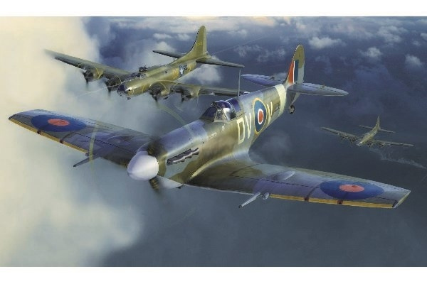 AIRFIX Supermarine Spitfire Mk.Vc in de groep SPORT, VRIJE TIJD & HOBBY / Hobby / Kunststof modellen / Vliegtuigen/helikopters bij TP E-commerce Nordic AB (C29621)