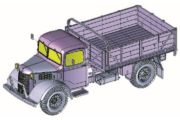 AIRFIX WWII British Army 30-cwt 4x2 GS Truck 1:35 in de groep SPORT, VRIJE TIJD & HOBBY / Hobby / Kunststof modellen / Militaire voertuigen (land) bij TP E-commerce Nordic AB (C29630)