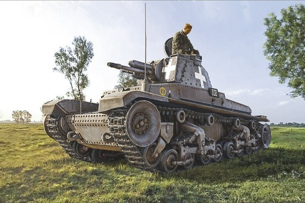 ITALERI 1:72 Panzerkampfwagen 35 (t) in de groep SPORT, VRIJE TIJD & HOBBY / Hobby / Kunststof modellen / Militaire voertuigen (land) bij TP E-commerce Nordic AB (C29751)