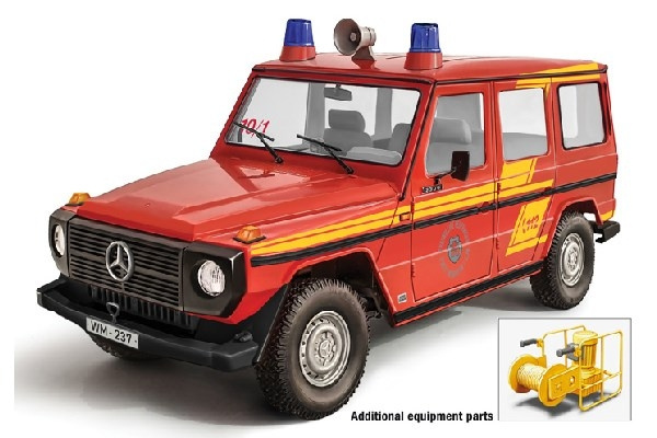 ITALERI 1:24 Mercedes Benz G230 Feuerwehr in de groep SPORT, VRIJE TIJD & HOBBY / Hobby / Kunststof modellen / Auto\'s bij TP E-commerce Nordic AB (C29780)