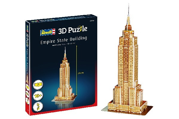 Revell 3D Puzzle Empire State Building in de groep SPORT, VRIJE TIJD & HOBBY / Hobby / Kunststof modellen / Badkuip bij TP E-commerce Nordic AB (C29839)