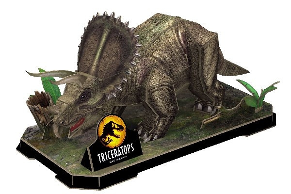 Revell 3D puzzle, Jurassic World Dominion, Triceratops in de groep SPORT, VRIJE TIJD & HOBBY / Hobby / Kunststof modellen / Figuren bij TP E-commerce Nordic AB (C29850)