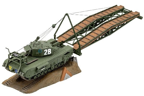 Revell Churchill A.V.R.E. 1:76 in de groep SPORT, VRIJE TIJD & HOBBY / Hobby / Kunststof modellen / Militaire voertuigen (land) bij TP E-commerce Nordic AB (C29882)