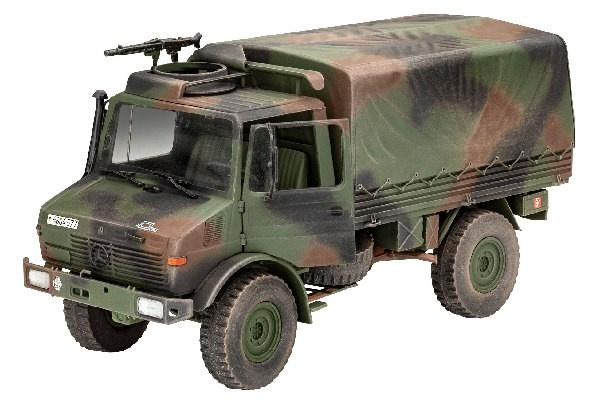 Revell Unimog 2T milgl in de groep SPORT, VRIJE TIJD & HOBBY / Hobby / Kunststof modellen / Militaire voertuigen (land) bij TP E-commerce Nordic AB (C29891)