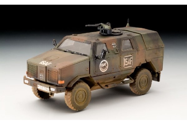 Revell ATF Dingo 1 1:72 in de groep SPORT, VRIJE TIJD & HOBBY / Hobby / Kunststof modellen / Auto\'s bij TP E-commerce Nordic AB (C29897)