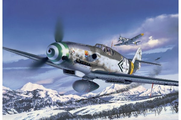 Revell Messerschmitt Bf109G-6 (easy-click) 1:32 in de groep SPORT, VRIJE TIJD & HOBBY / Hobby / Kunststof modellen / Vliegtuigen/helikopters bij TP E-commerce Nordic AB (C29902)