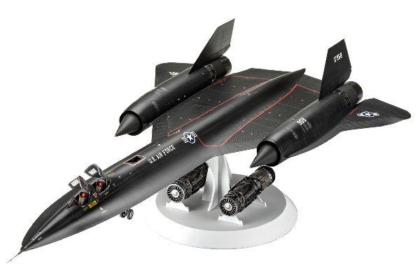 Revell Lockheed SR-71 Blackbird 1:48 in de groep SPORT, VRIJE TIJD & HOBBY / Hobby / Kunststof modellen / Vliegtuigen/helikopters bij TP E-commerce Nordic AB (C29929)