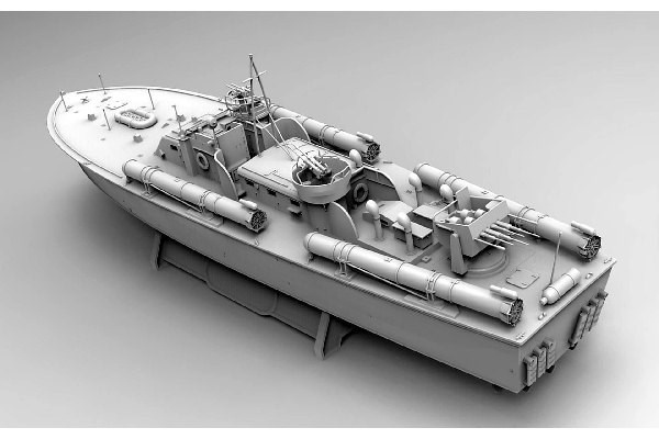 Revell Patrol Torpedo Boat PT-559 / PT-160 in de groep SPORT, VRIJE TIJD & HOBBY / Hobby / Kunststof modellen / Schepen bij TP E-commerce Nordic AB (C29932)