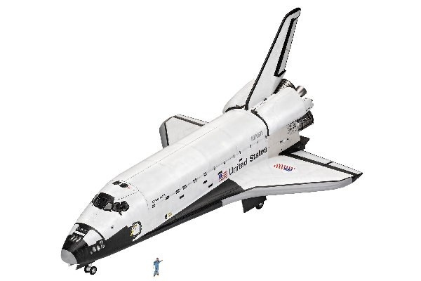 Revell Gift Set Space Shuttle 40th Anniversary 1:72 in de groep SPORT, VRIJE TIJD & HOBBY / Hobby / Kunststof modellen / Badaccessoires bij TP E-commerce Nordic AB (C29949)