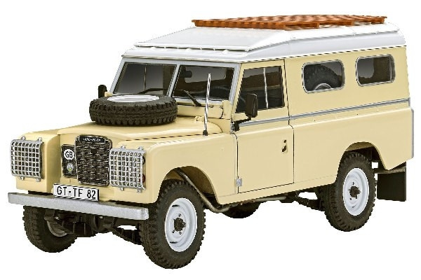 Revell Land Rover Series III LWB (commercial) 1:24 in de groep SPORT, VRIJE TIJD & HOBBY / Hobby / Kunststof modellen / Auto\'s bij TP E-commerce Nordic AB (C29958)