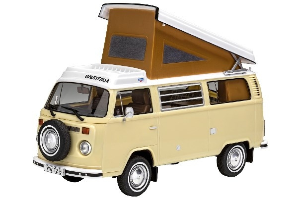 Revell 1:24 VW T2 Camper (easy click) model kit in de groep SPORT, VRIJE TIJD & HOBBY / Hobby / Kunststof modellen / Auto\'s bij TP E-commerce Nordic AB (C29963)
