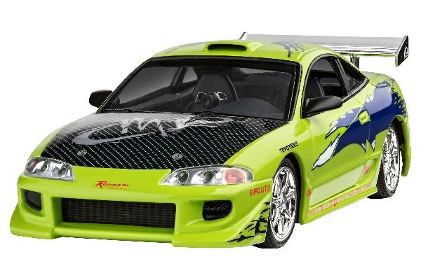 Revell Fast & Furious Brian\'s 1995 Mitsubi Eclipse 1:25 in de groep SPORT, VRIJE TIJD & HOBBY / Hobby / Kunststof modellen / Auto\'s bij TP E-commerce Nordic AB (C29968)