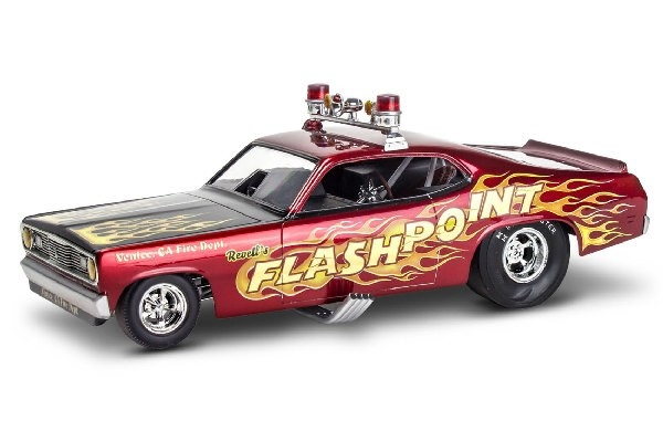 Revell 70 Plymouth Duster in de groep SPORT, VRIJE TIJD & HOBBY / Hobby / Kunststof modellen / Auto\'s bij TP E-commerce Nordic AB (C29991)