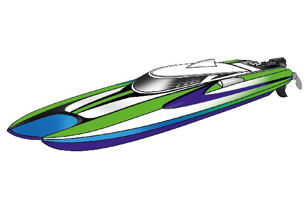 Revell RC X-Treme Boat Catamaran in de groep SPEELGOED, KINDER- & BABYPRODUCTEN / Op afstand bestuurbaar / Afstand bestuurbare boten bij TP E-commerce Nordic AB (C30015)