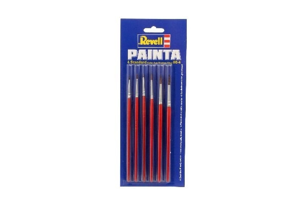 Revell Painta Standard (6 brushes) in de groep SPORT, VRIJE TIJD & HOBBY / Hobby / Hobbykleuren / Babylampen / Borstels & Accessoires bij TP E-commerce Nordic AB (C30045)