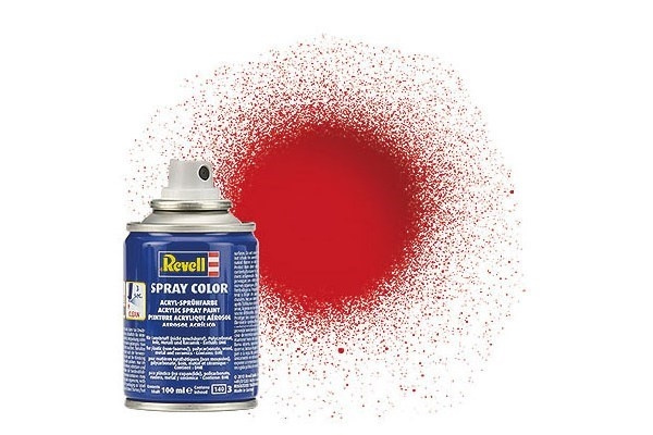 Revell Spray fiery red gloss 100 ml. in de groep SPORT, VRIJE TIJD & HOBBY / Hobby / Hobbykleuren / Babylampen / Spuitverf bij TP E-commerce Nordic AB (C30061)