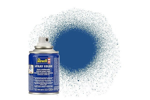 Revell Spray blue, mat 100 ml. in de groep SPORT, VRIJE TIJD & HOBBY / Hobby / Hobbykleuren / Babylampen / Spuitverf bij TP E-commerce Nordic AB (C30065)
