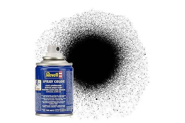 Revell Spray black silk 100 ml. in de groep SPORT, VRIJE TIJD & HOBBY / Hobby / Hobbykleuren / Babylampen / Spuitverf bij TP E-commerce Nordic AB (C30077)