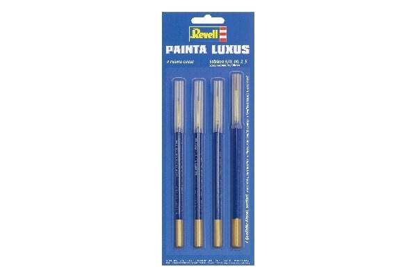 Revell Painta Luxus premium brush set, 4pcs ass. in de groep SPORT, VRIJE TIJD & HOBBY / Hobby / Hobbykleuren / Babylampen / Borstels & Accessoires bij TP E-commerce Nordic AB (C30119)