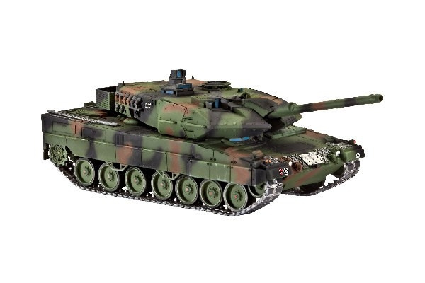 Revell Model Set Leopard 2A6/A6M 1:72 in de groep SPORT, VRIJE TIJD & HOBBY / Hobby / Kunststof modellen / Militaire voertuigen (land) bij TP E-commerce Nordic AB (C30144)