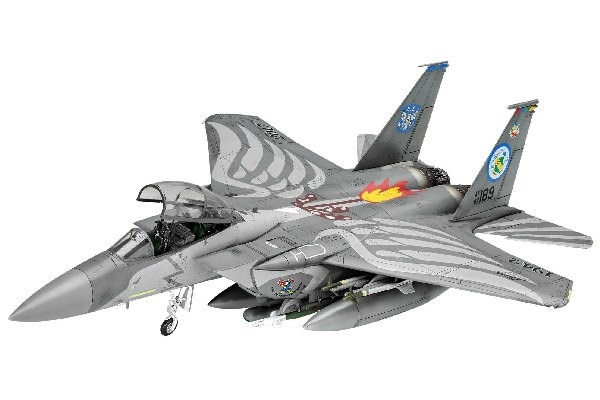 Revell Model Set F-15E Strike Eagle 1:72 in de groep SPORT, VRIJE TIJD & HOBBY / Hobby / Kunststof modellen / Vliegtuigen/helikopters bij TP E-commerce Nordic AB (C30157)