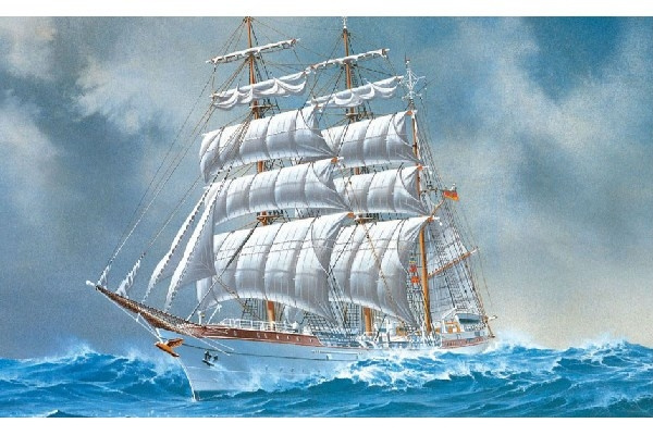 Revell Model Set Gorch Fock in de groep SPORT, VRIJE TIJD & HOBBY / Hobby / Kunststof modellen / Schepen bij TP E-commerce Nordic AB (C30165)