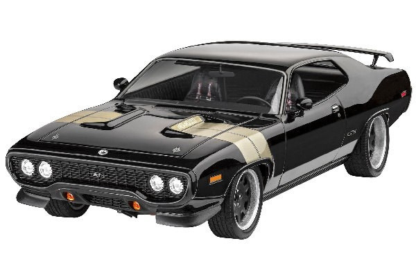 Revell Model Set Fast & Furious Dominic\'s 1971 Plymouth in de groep SPORT, VRIJE TIJD & HOBBY / Hobby / Kunststof modellen / Auto\'s bij TP E-commerce Nordic AB (C30177)