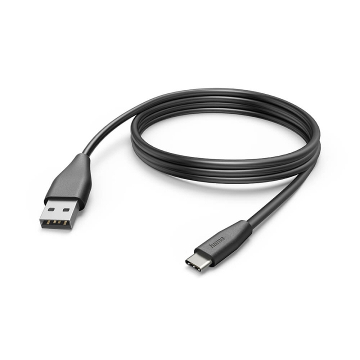 Hama Laddkabel USB-A till USB-C Svart 3,0m in de groep SMARTPHONE & TABLETS / Opladers & Kabels / Kabels / Kabels microUSB bij TP E-commerce Nordic AB (C30221)
