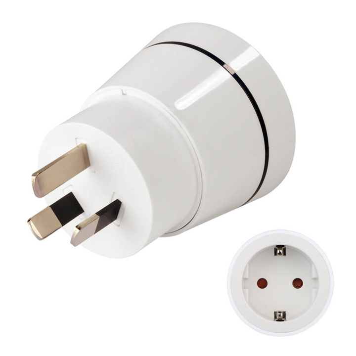 Hama Reseadapter Typ I EU-Kina in de groep HUISHOUDEN & TUIN / Elektriciteit & Verlichting / Reisadapters bij TP E-commerce Nordic AB (C30229)