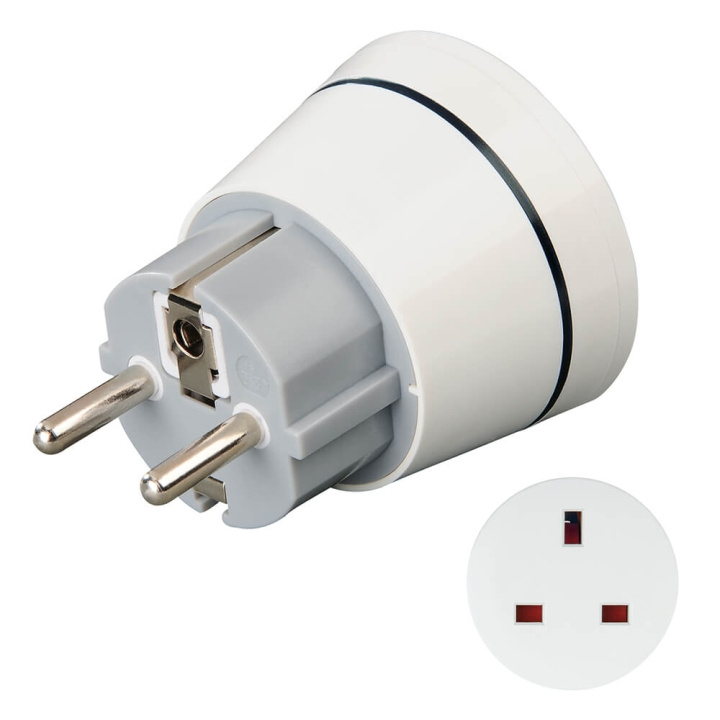 Hama Reseadapter Typ G Storbritannien-EU in de groep HUISHOUDEN & TUIN / Elektriciteit & Verlichting / Reisadapters bij TP E-commerce Nordic AB (C30232)