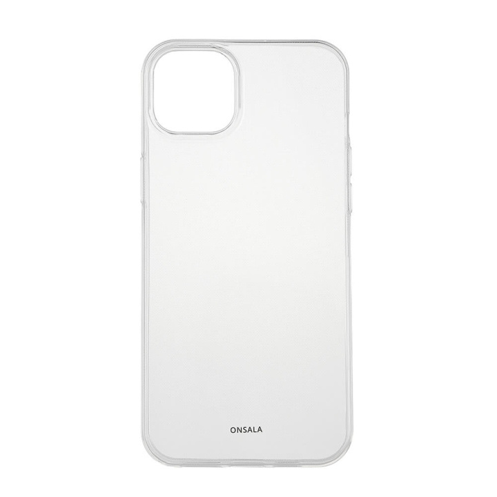 ONSALA Mobilskal Återvunnen TPU Transparent - iPhone 15 Plus in de groep SMARTPHONE & TABLETS / Mobielbescherming / Apple / iPhone 15 bij TP E-commerce Nordic AB (C30277)