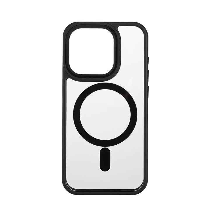 ONSALA Mobilskal Bumper MagSeries Black & Clear - iPhone 15 Pro in de groep SMARTPHONE & TABLETS / Mobielbescherming / Apple / iPhone 15 bij TP E-commerce Nordic AB (C30285)