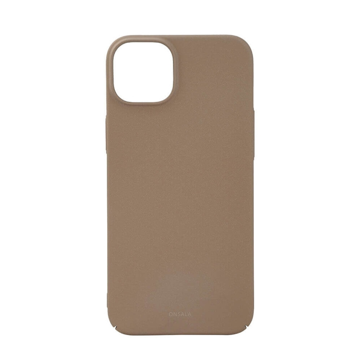 ONSALA Mobilskal Ultraslim Sand Burst Beige - iPhone 15 Plus in de groep SMARTPHONE & TABLETS / Mobielbescherming / Apple / iPhone 15 bij TP E-commerce Nordic AB (C30295)