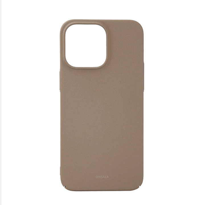 ONSALA Mobilskal Ultraslim Sand Burst Beige - iPhone 15 Pro Max in de groep SMARTPHONE & TABLETS / Mobielbescherming / Apple / iPhone 15 bij TP E-commerce Nordic AB (C30296)