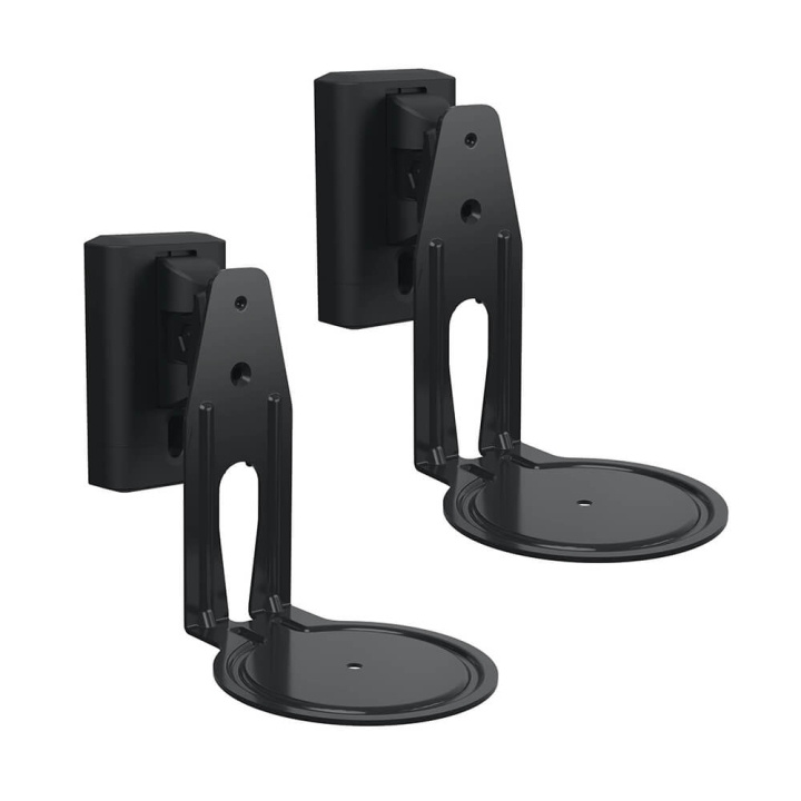 SANUS Wall Mount for Sonos ERA100 Pair Black in de groep HOME ELECTRONICS / Audio & Beeld / Luidsprekers & accessoires / Luidsprekerbevestigingen bij TP E-commerce Nordic AB (C30324)