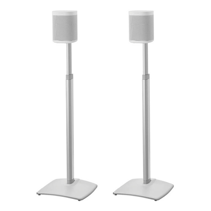 SANUS Golvstativ Justerbart One SL Play:1 Play:3 Par Vit in de groep HOME ELECTRONICS / Audio & Beeld / Luidsprekers & accessoires / Luidsprekerbevestigingen bij TP E-commerce Nordic AB (C30350)