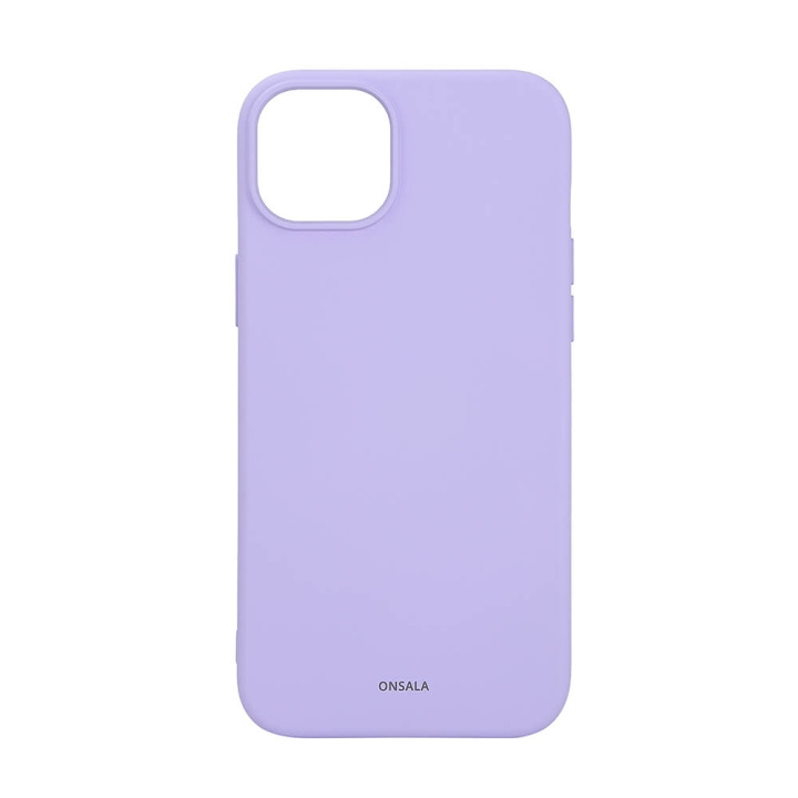 ONSALA Mobilskal med Silikonkänsla MagSeries Purple - iPhone 15 Plus in de groep SMARTPHONE & TABLETS / Mobielbescherming / Apple / iPhone 15 bij TP E-commerce Nordic AB (C30381)