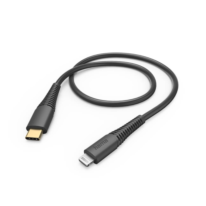 Hama Laddkabel USB-C till Lightning Svart 1,5m in de groep SMARTPHONE & TABLETS / Opladers & Kabels / Kabels / Kabels Lightning bij TP E-commerce Nordic AB (C30417)