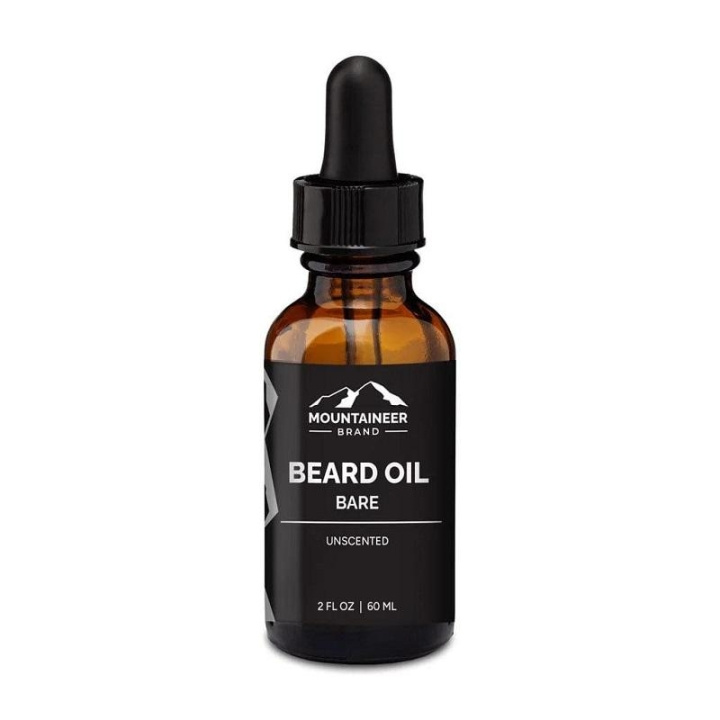 Mountaineer Brand Bare (Unscented) Beard Oil 60ml in de groep BEAUTY & HEALTH / Haar & Styling / Baardverzorging / Baardolie bij TP E-commerce Nordic AB (C30431)