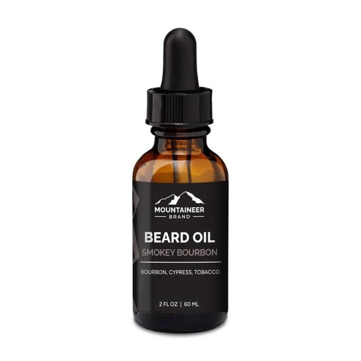 Mountaineer Brand Smokey Bourbon Beard Oil 60ml in de groep BEAUTY & HEALTH / Haar & Styling / Baardverzorging / Baardolie bij TP E-commerce Nordic AB (C30434)