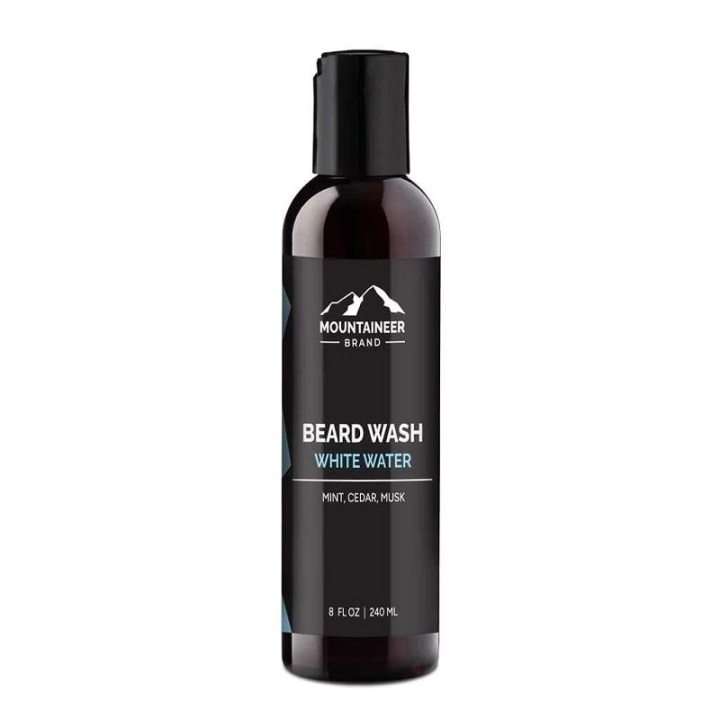 Mountaineer Brand White Water Beard Wash 240ml in de groep BEAUTY & HEALTH / Haar & Styling / Baardverzorging / Baardshampoo bij TP E-commerce Nordic AB (C30435)