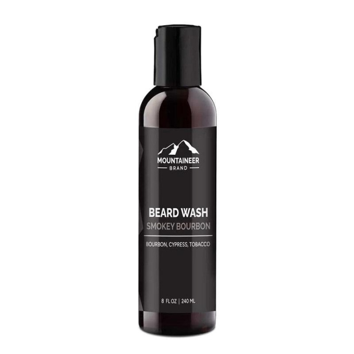 Mountaineer Brand Smokey Bourbon Beard Wash 240ml in de groep BEAUTY & HEALTH / Haar & Styling / Baardverzorging / Baardolie bij TP E-commerce Nordic AB (C30441)