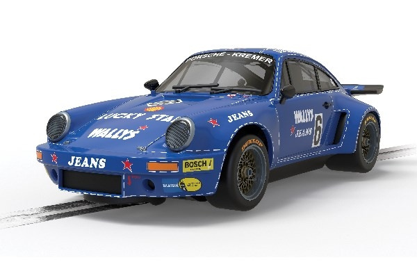  Scalextric Porsche 911 Carrera RSR 3.0, Wallys Jeans 1:32 in de groep SPEELGOED, KINDER- & BABYPRODUCTEN / Op afstand bestuurbaar / Autobanen / Auto\'s bij TP E-commerce Nordic AB (C30500)